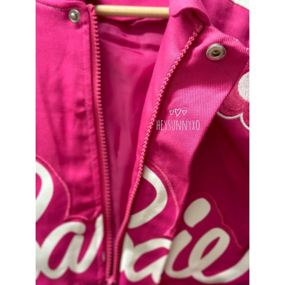 BARBIE 💕💕Checkered Racing Jacket Size L - RARE - SOLD OUT - Picture 6 of 6